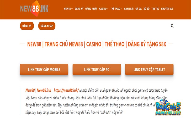 8. Đa Dạng Trò Chơi tại Nhà Cái New88